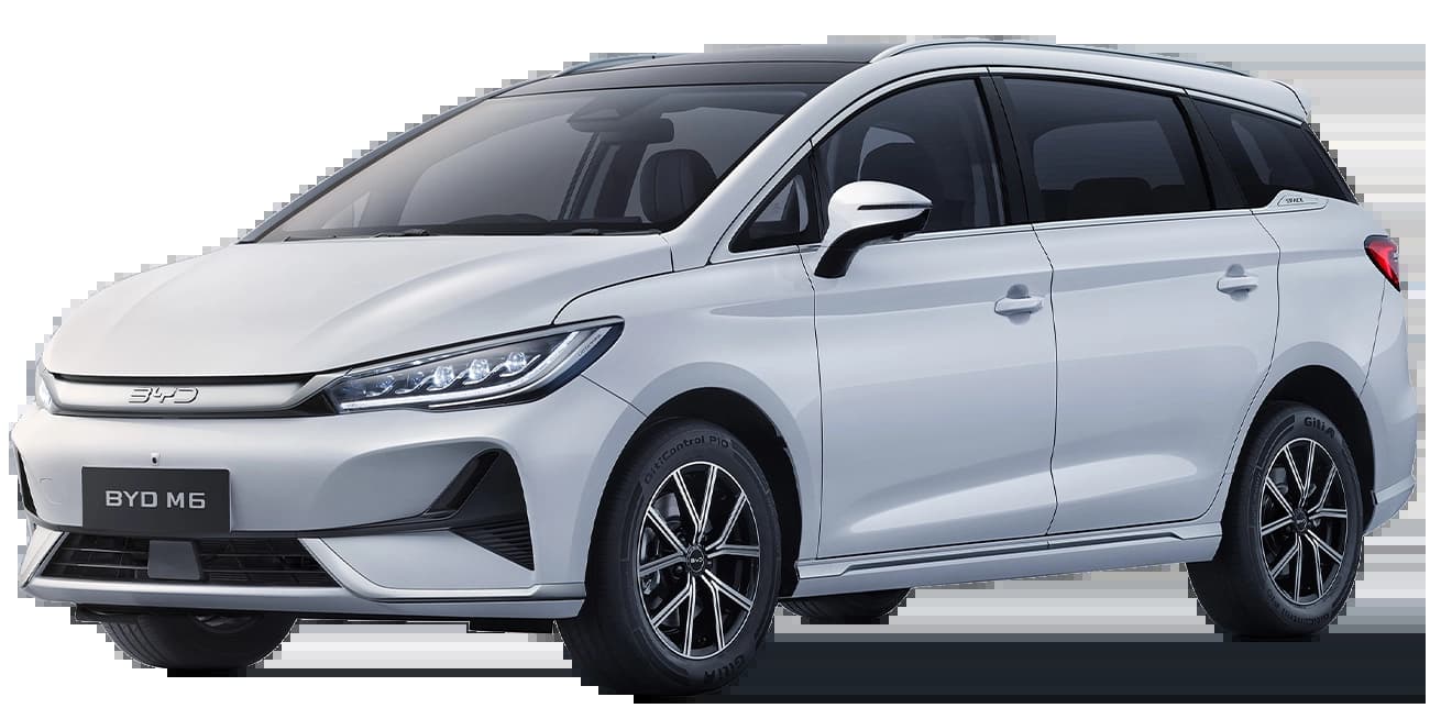 BYD M6 Crystal White