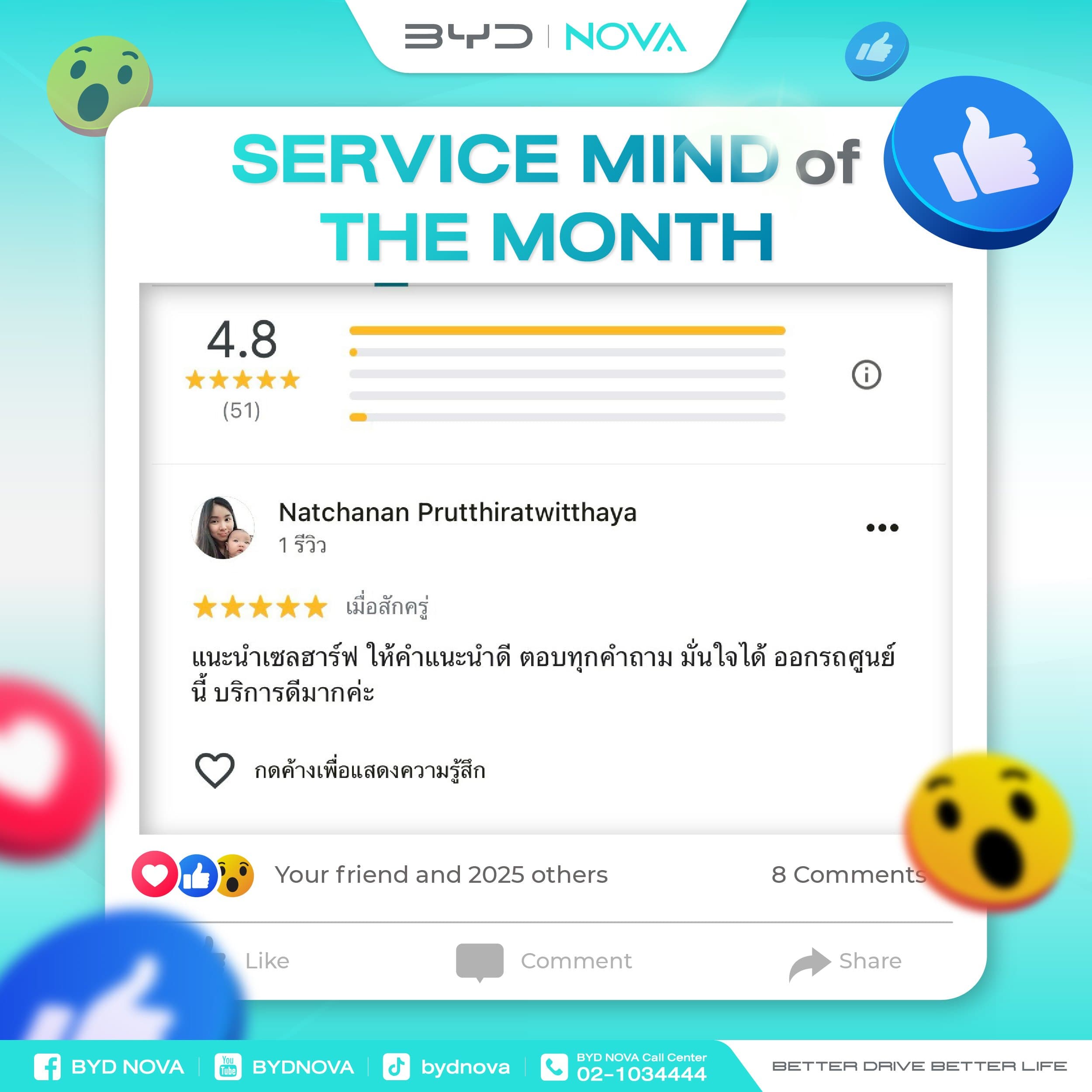 Reviews From The BYD NOVA Family