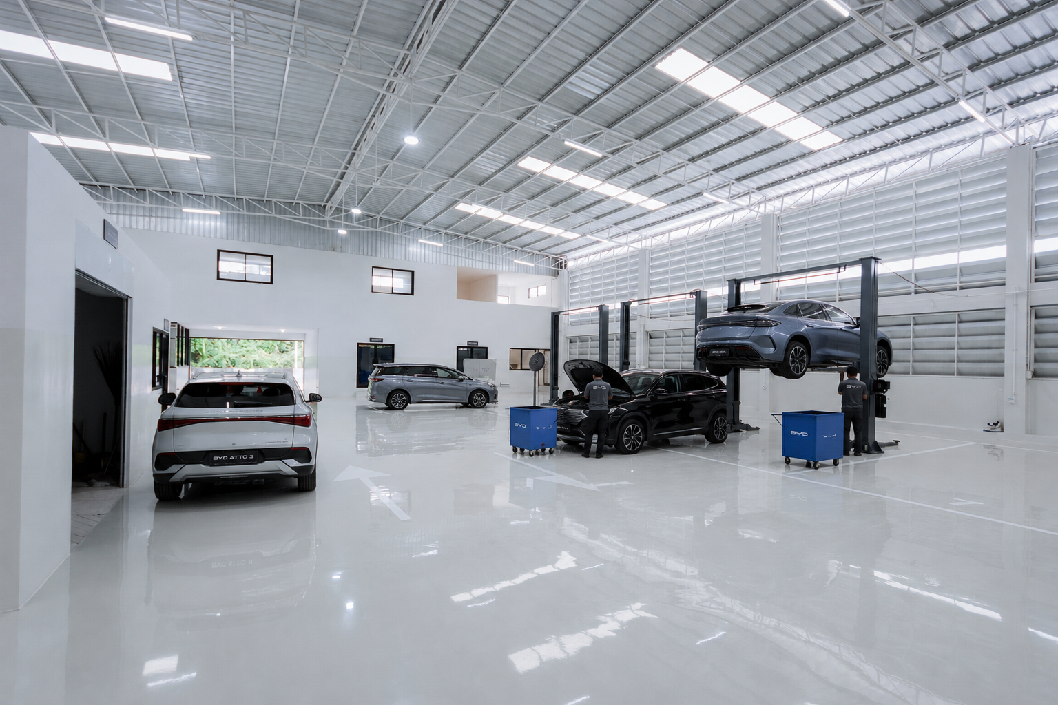BYD NOVA Korat display area