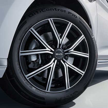17" Dynamic Two-Tone Alloy Wheels